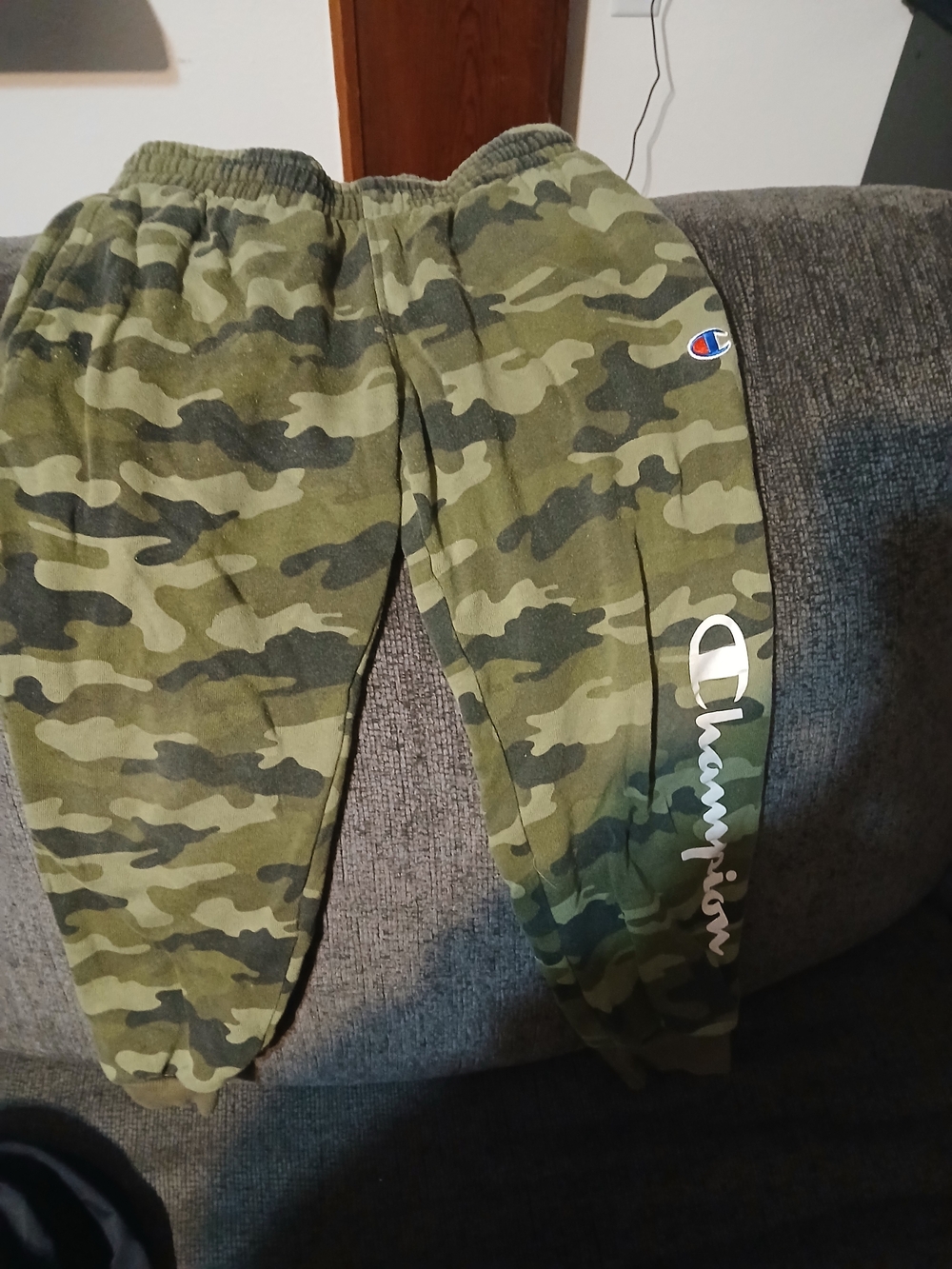 Champion Kids' Camo Jogger Sweatpants - Green